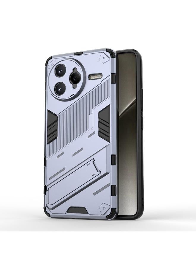 اس-توب جراب لهاتف Redmi K80 Pro / Poco F7 Ultra Punk Armor 2 في 1 PC + جراب هاتف TPU مع حامل - Image 1