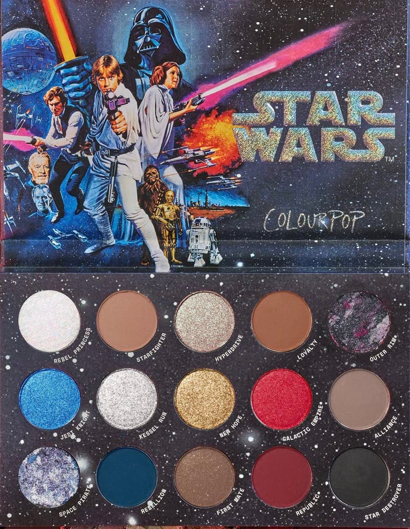 Colourpop Eyeshadow Palette Star-Wars Matte Metallic - Image 1
