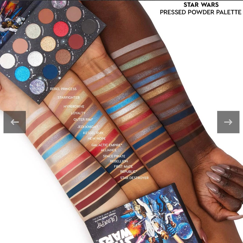 Colourpop Eyeshadow Palette Star-Wars Matte Metallic - Image 2