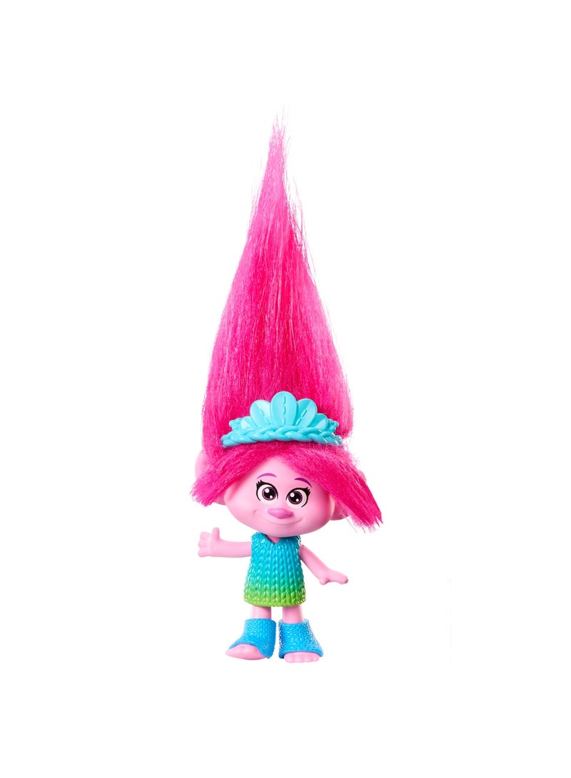 Trolls 3 Band Together Queen Poppy Small Doll - Image 3