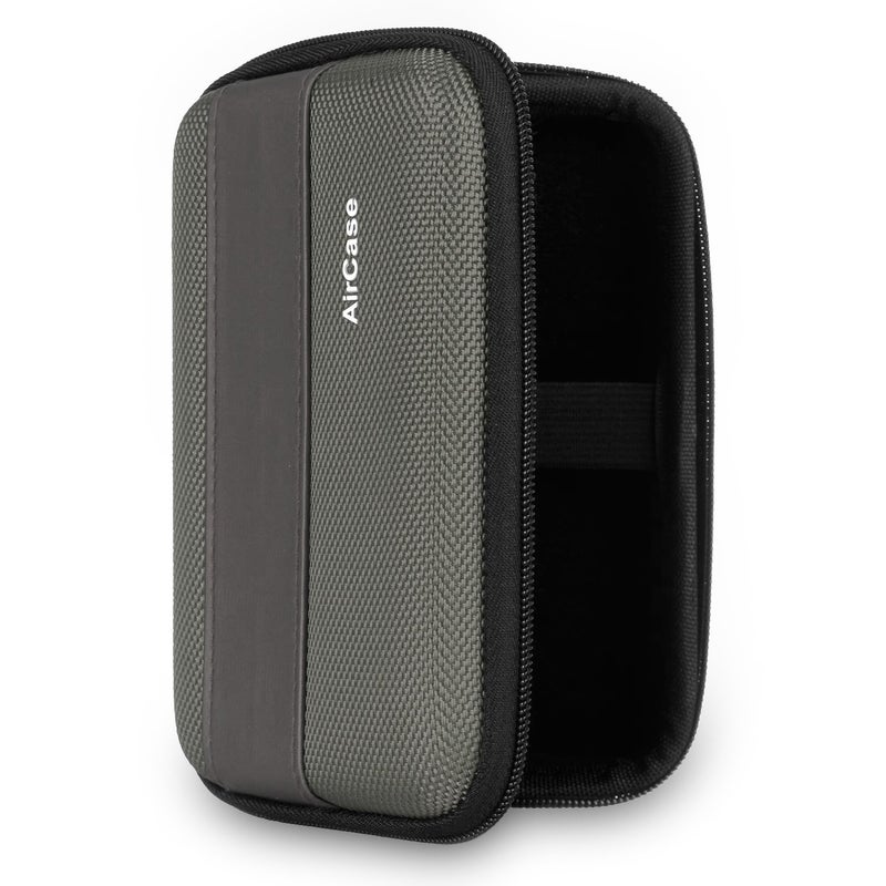 AirCase Rugged Hard Drive Case for 2.5-inch Western Digital, Seagate, Toshiba, Portable Storage Shell for Gadget Hard Disk USB Cable Power Bank Mobile Charger Earphone, Waterproof (Grey) - Image 3