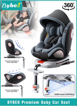 ﻿Baby Safety Car Seat for Infant/Kids with ISOfix Interface and Load Leg, Convertible Toodler Car Seat with 5-Point Safety Harness and 10 Level Adjustable Headrest, Rearward/Forward Facing, Up to 36kg - pzsku/ZB0D4E86D0F6A289AA217Z/45/_/1719547312/e6e50249-8997-4a3d-bbdc-219b5d6b5e53