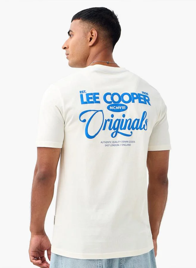 Lee Cooper Lee Cooper Logo Detail Crew Neck T-shirt