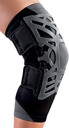 DonJoy Reaction Web Knee Support Brace with Compression Undersleeve Absorbs Shock to Relive Pain Blue MediumLarge - Image 5