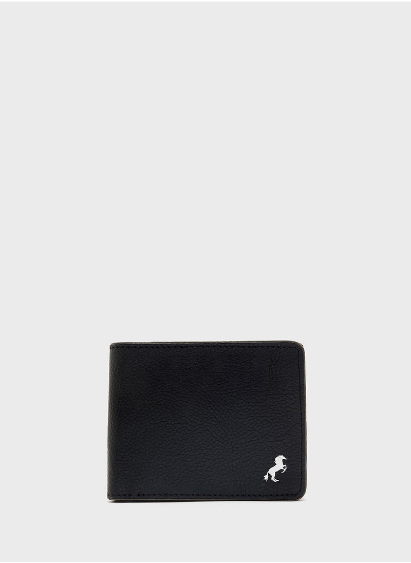 Robert Wood - Genuine Leather Two Tone Bi-Fold Wallet - Image 1