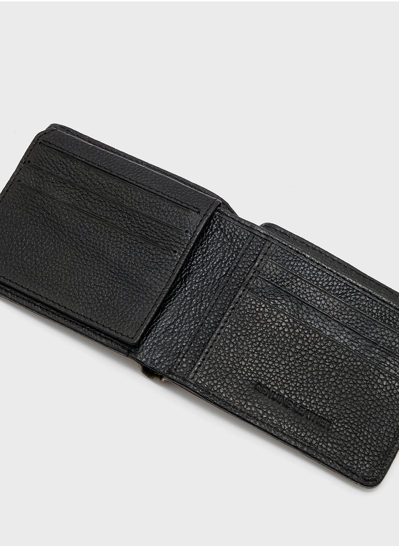 Robert Wood - Genuine Leather Two Tone Bi-Fold Wallet - Image 1