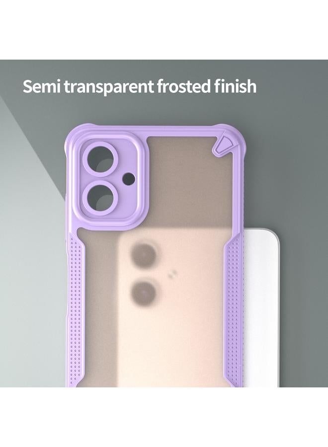 S-TOP Case For Samsung Galaxy A06 4G Armor Glaze PC Hybrid TPU Phone Case - Image 5