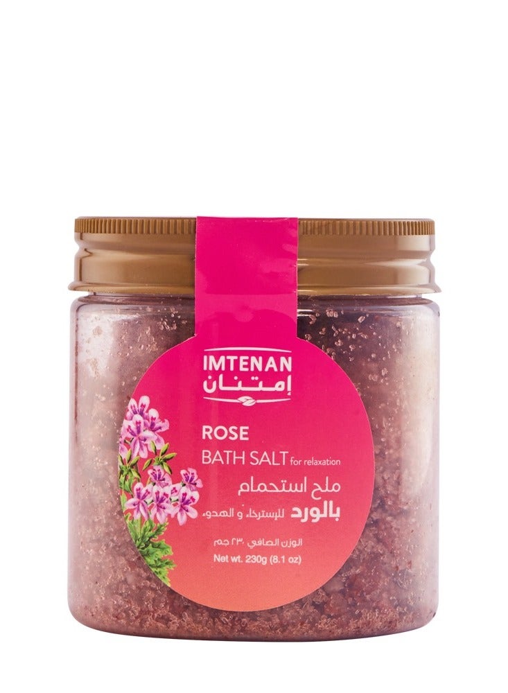 imtenan Rose Bath salt 230 gm - Image 3