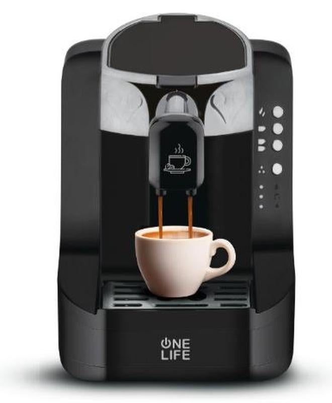 ون لايف ماكينة صنع القهوة التركية بأكواب مزدوجة - Image 1
