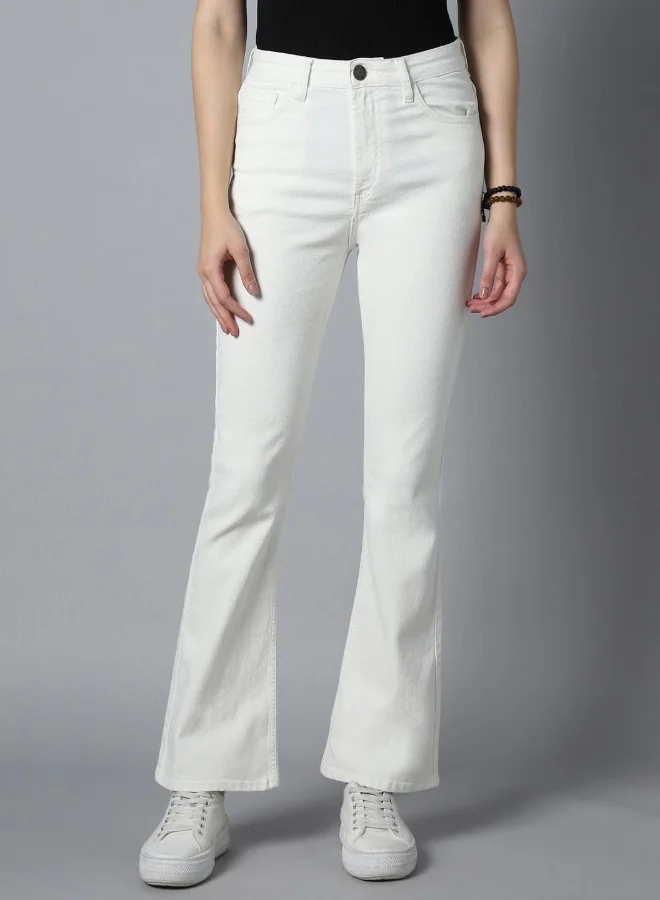 Women Ecru Jeans