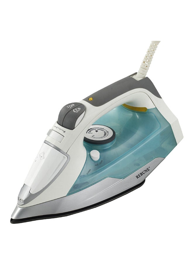 REBUNE Thermal Iron 2000W RE-3-034 White/Light Blue - Image 1