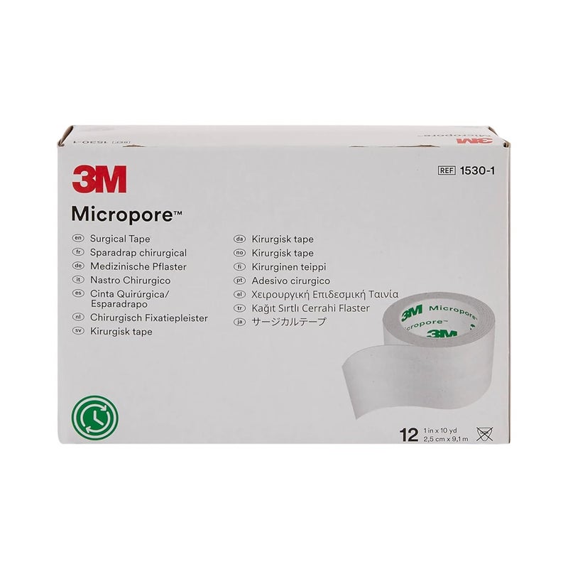 Micropore 3M 1530-1 Tape (Pack of 12) - Image 2