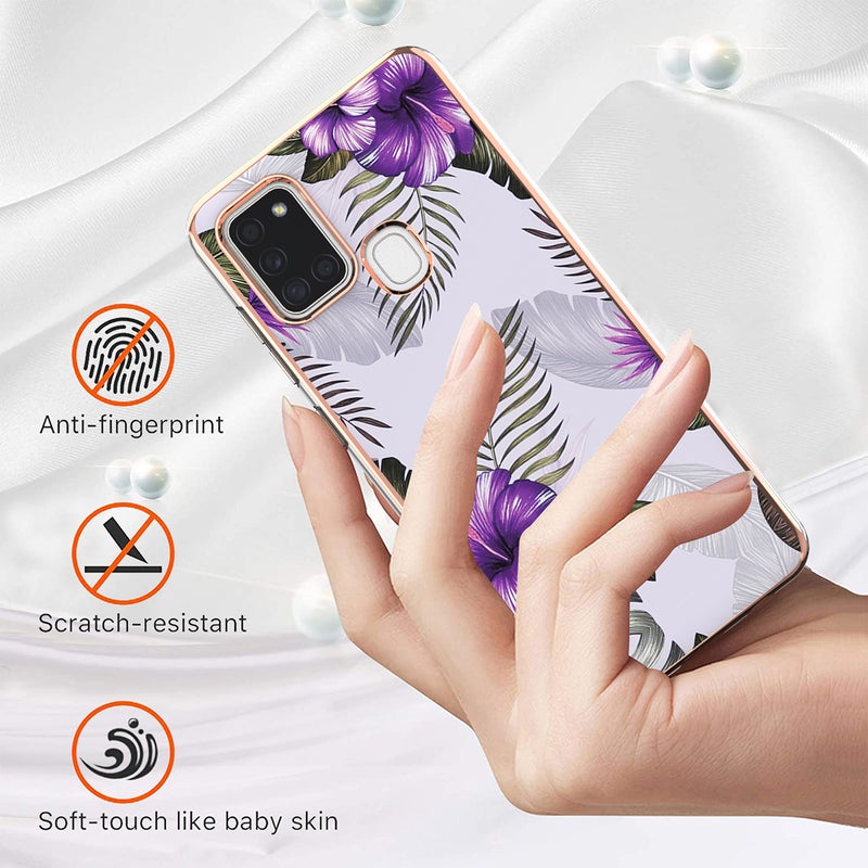 Luxurious Pattern Phone Cover Anti-Scratched Phone Shell Compatible with A21s - Image 5