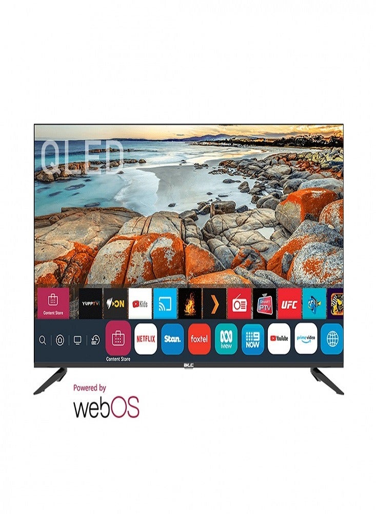 Smart Frameless 75-Inch 4K Ultra HD TV with WebOS, Voice Remote, Netflix/YouTube/Shahed, HDR+ & Dolby Vision, Powerful Audio, 3-Year Warranty – Model LD75UWBQ by ATC 