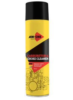 AIM-ONE Aim One Carburetor & Choke Cleaner 650ml - Removes Carbon Deposits - Oils - Tar Deposits 