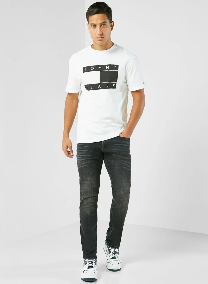 TOMMY JEANS Graphic Crew Neck T-Shirt