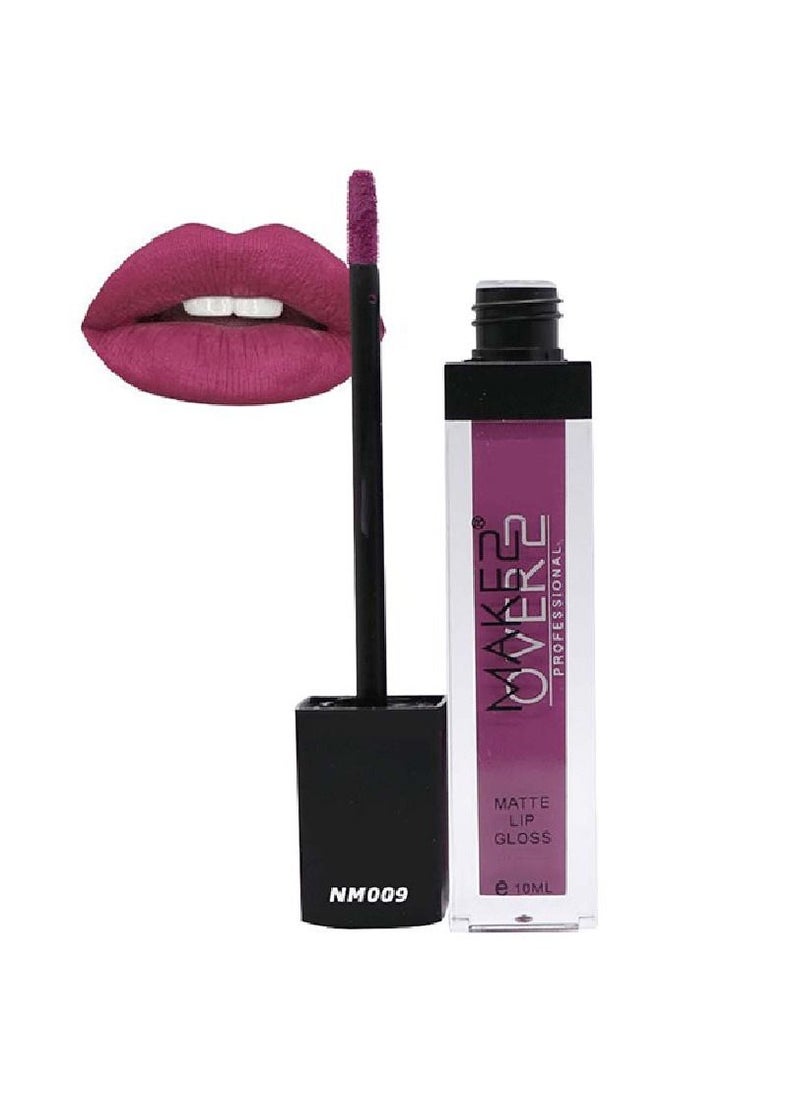MAKE OVER 22 - MakeOver22 Matte Lip Gloss - NM009 - Image 1