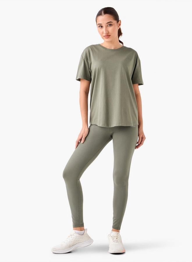 Kappa Slim Fit Leggings with High Waist - Image 2