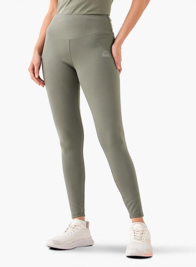 Kappa Slim Fit Leggings with High Waist - Image 1