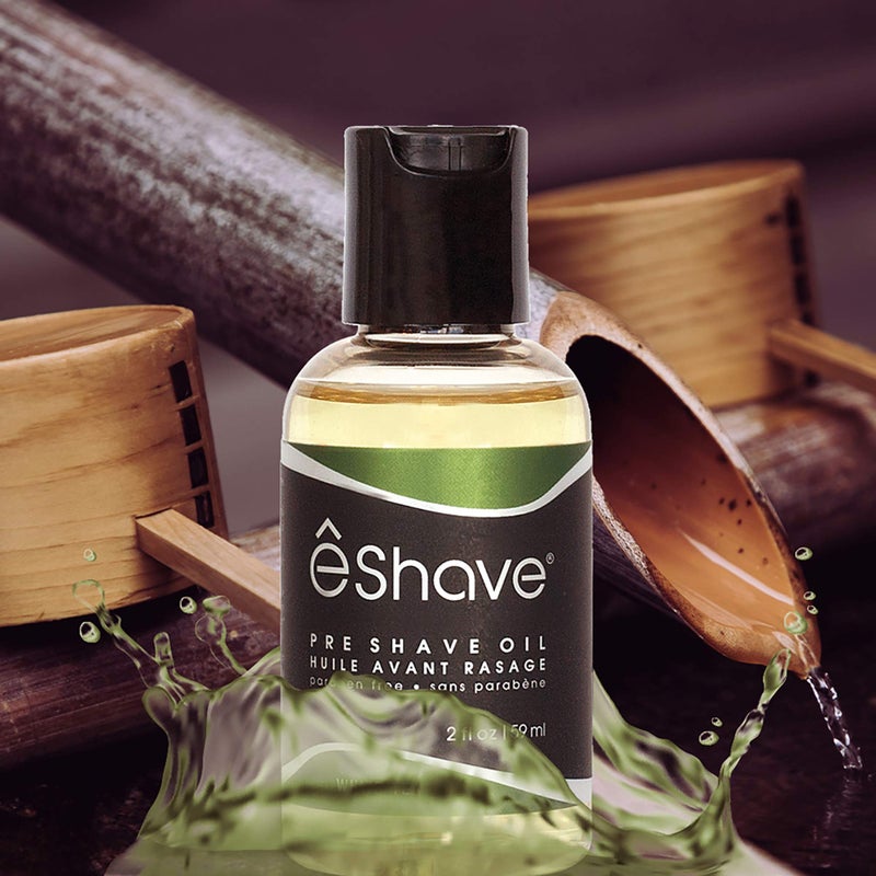 eShave Pre Shave oil for men- protects from shaving irritation and razor burn- for smoothest shave and silky skin- All Natural Shaving oil 2 oz - Image 5