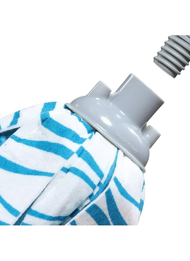 APEX - Manual Mop With Bucket And Plastic Wringer And Microfibrer Mop - Image 1