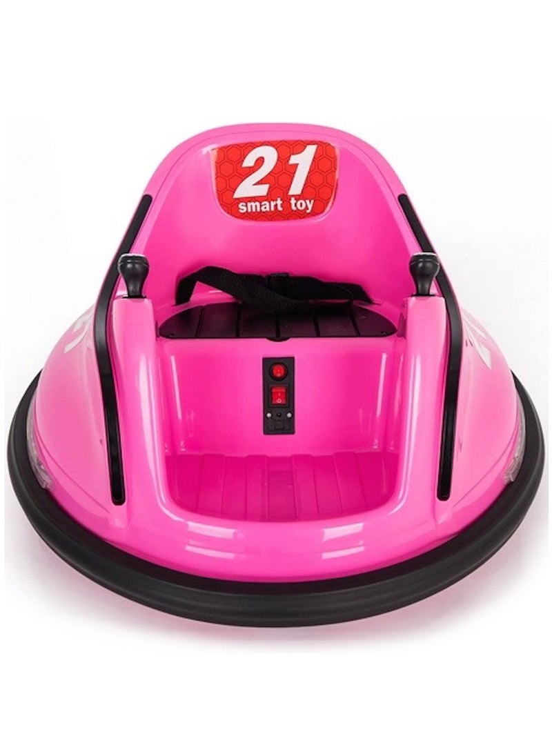 Kids Electric Rideon Drift Toy Bumber Car Swing Style With Led Lighting Joystick Control Indoor And Outdoor Ride on Drifting Car Best For Kids - Pink - pzsku/ZB0D5CF81D45F4822185EZ/45/_/1721997811/b2ddf4dc-828c-49bf-9115-93e2bd7f5ee8