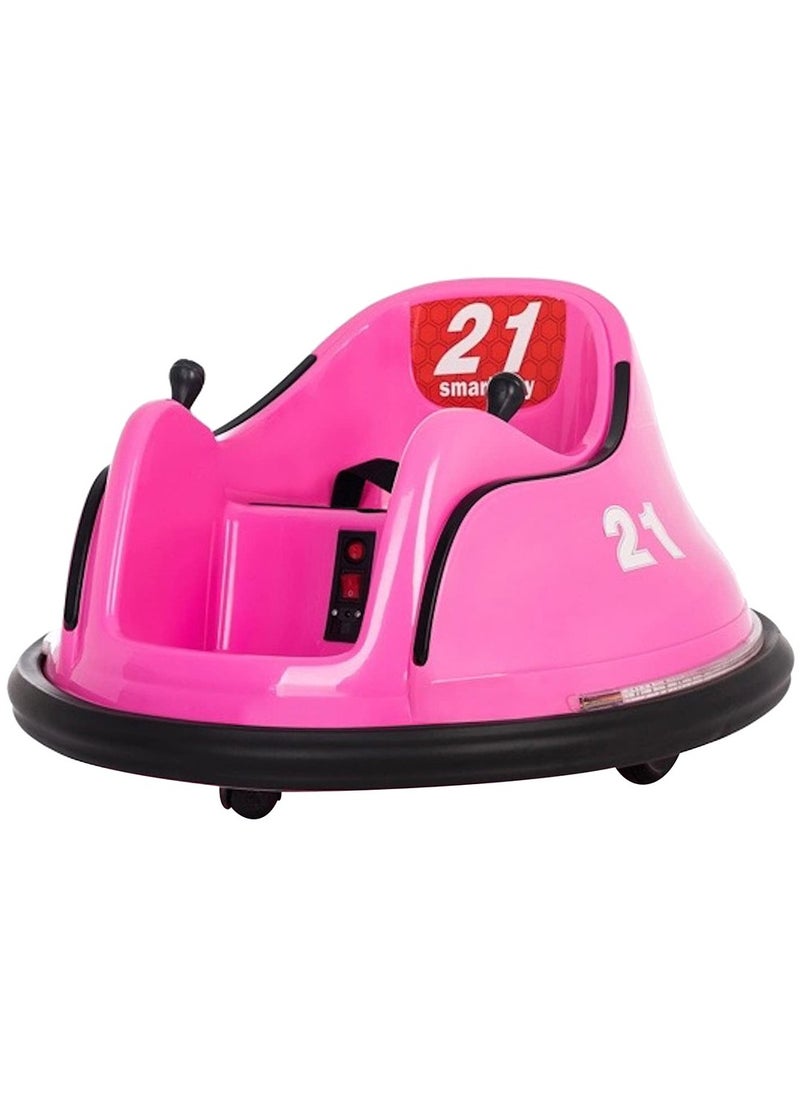 Kids Electric Rideon Drift Toy Bumber Car Swing Style With Led Lighting Joystick Control Indoor And Outdoor Ride on Drifting Car Best For Kids - Pink - pzsku/ZB0D5CF81D45F4822185EZ/45/_/1721997827/12ca53a5-c996-4f27-bfd6-7988c05f60c4