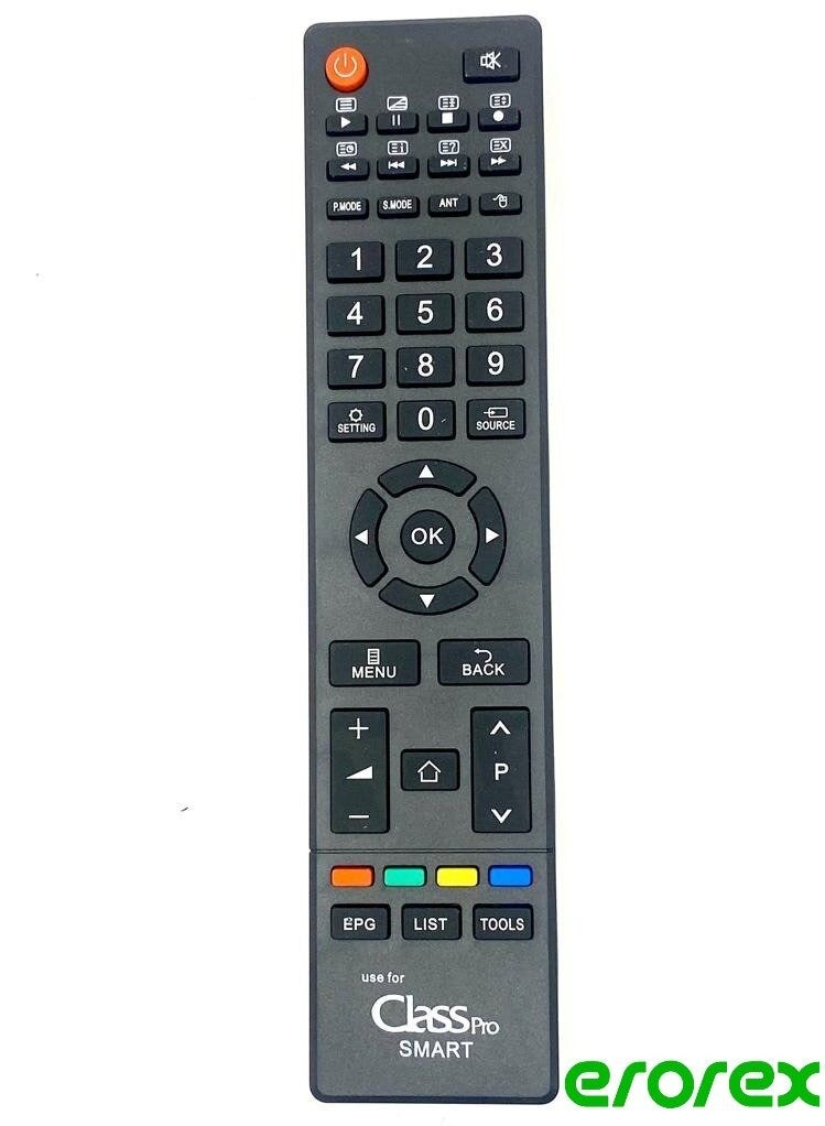 erorex Remote Control for Class Pro Smart TV 