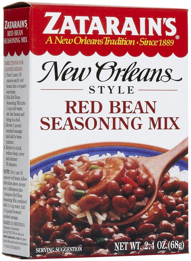 Zatarain's Red Bean Seasoning Mix - 2.4 oz - Image 1