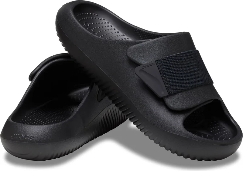 crocs CS209413 Mellow Luxe Recovery Slide Slipper Cream
