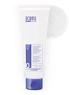 ACWELL ACWELL pH Balancing Bubble-Free Hydrating Facial Cleansing Gel 5.4 fl.oz. - For Sensitive Skin, Hyaluronic Acid and Licorice Extracts, Non-foaming Cleanser for Skin Moisturization 