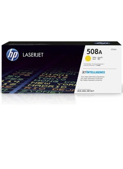 HP Toner HP 508A Original Toner Cartridge CF362A Yellow Works with HP Color LaserJet Enterprise M552, M553, HP Color LaserJet Enterprise MFP M577 Series  - Image 1