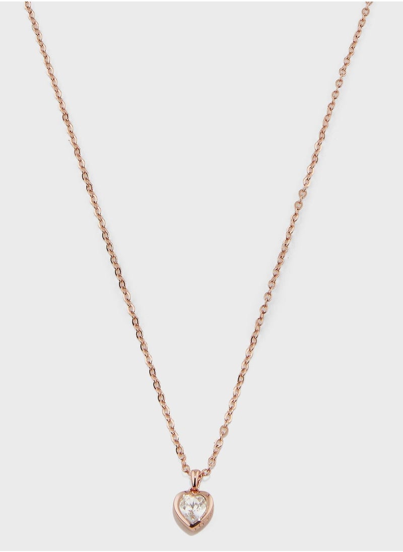 Ted Baker Hannett Crystal Heart Pendant & Bracelet Gift Set  - Image 4