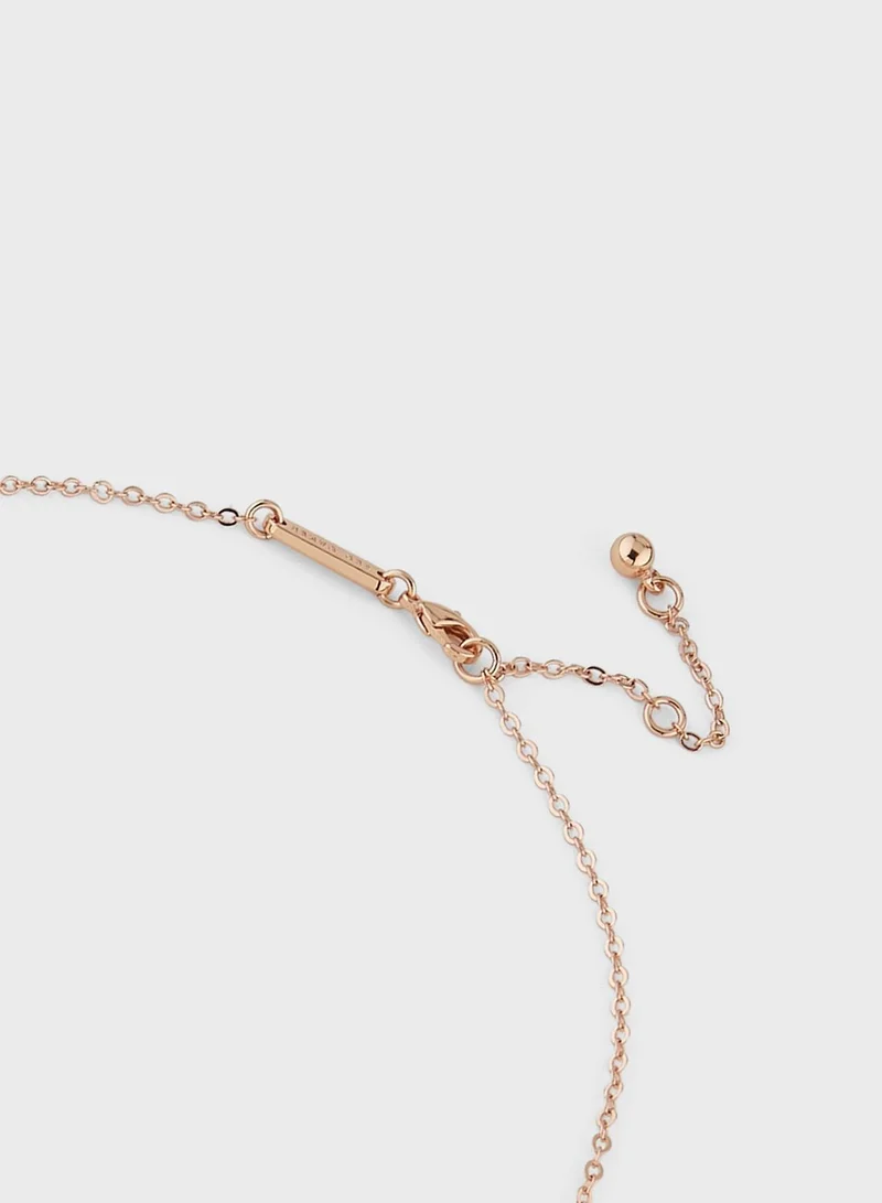 Ted Baker Hannett Crystal Heart Pendant & Bracelet Gift Set