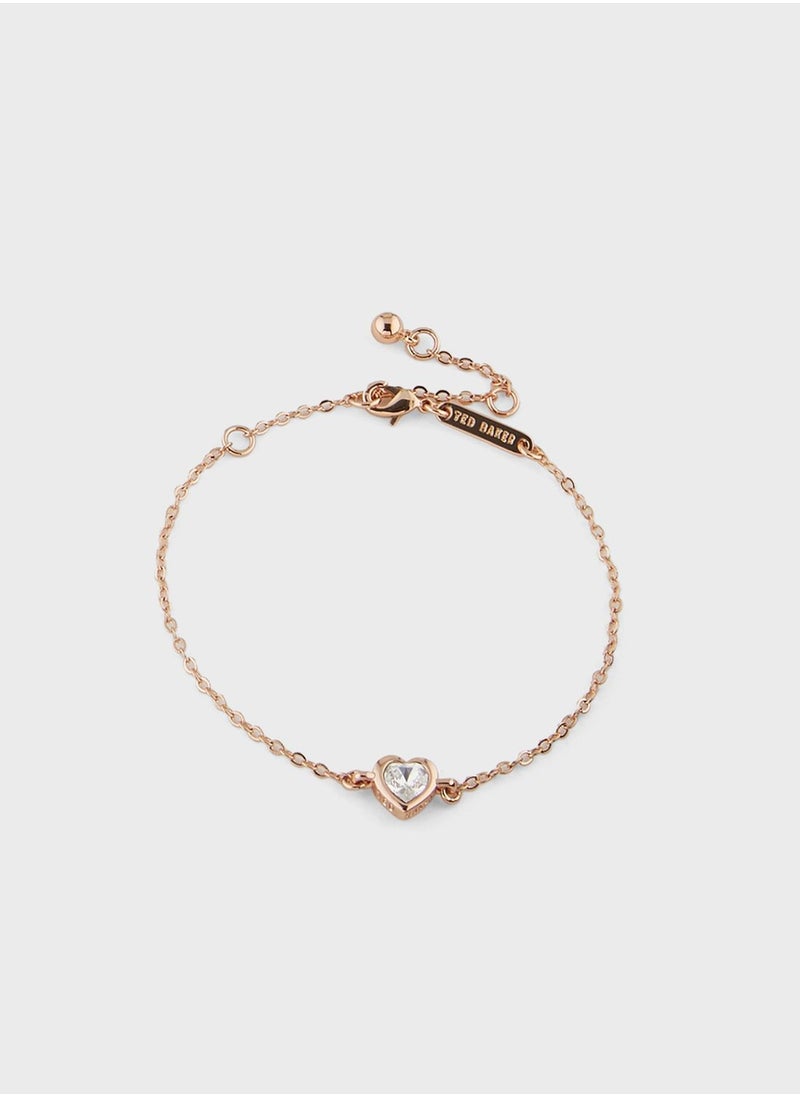 Ted Baker Hannett Crystal Heart Pendant & Bracelet Gift Set  - Image 3