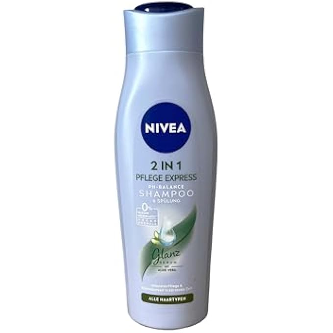 Nivea 4 PACK HAIR CARE SHAMPOO AND CONDITIONER IN ONE, 4 X 250 ML BOTTLE, 2 IN 1 CARE EXPRESS - Image 2
