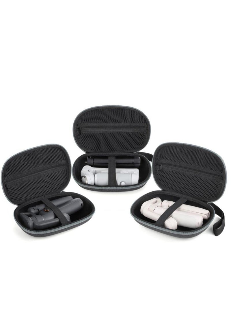 PU Leather Portable Storage Case for Insta360 Flow/DJI SE Gimbal Stabilizer and Smartphone Accessories - Stylish Shoulder Bag for Easy Transport and Protection. - Image 4