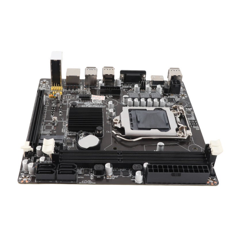 فوكس كون اللوحة الأم LGA1155 لسطح المكتب، فتحة ذاكرة DDR3، طاقة متعددة المراحل - شبكة 100M، إخراج فيديو عالي الدقة، لوحة أم للحاسوب للألعاب - Image 4