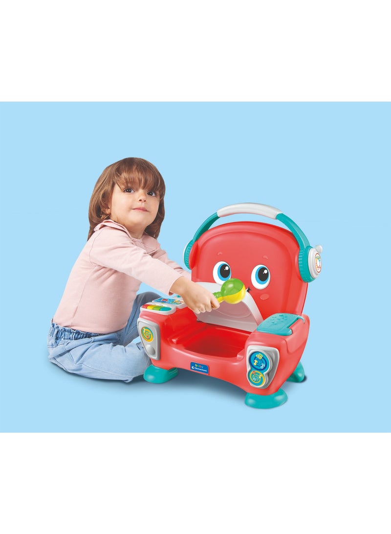 Clementoni Baby Interactive Musical Chair, Battery Operated | Musical Toy | Montessori | Interactive Toy | Educational Toy | Early Learning Toy | Helps with Motor Skill Development| Perfect Gift for Baby and Toddler - Image 3