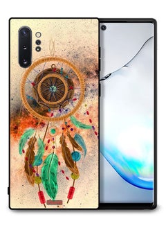 Tolwak Samsung Galaxy Note 10 Plus 5G Protective Case Cover Mandala Hanging Feathers  - Image 1