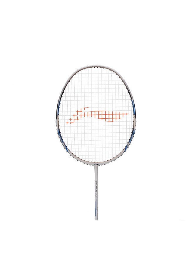 Li-Ning G‑Force X5 – 79 g Lightweight Head‑Heavy Badminton Racket (White/Blue/Light‑Stone)  - Image 1
