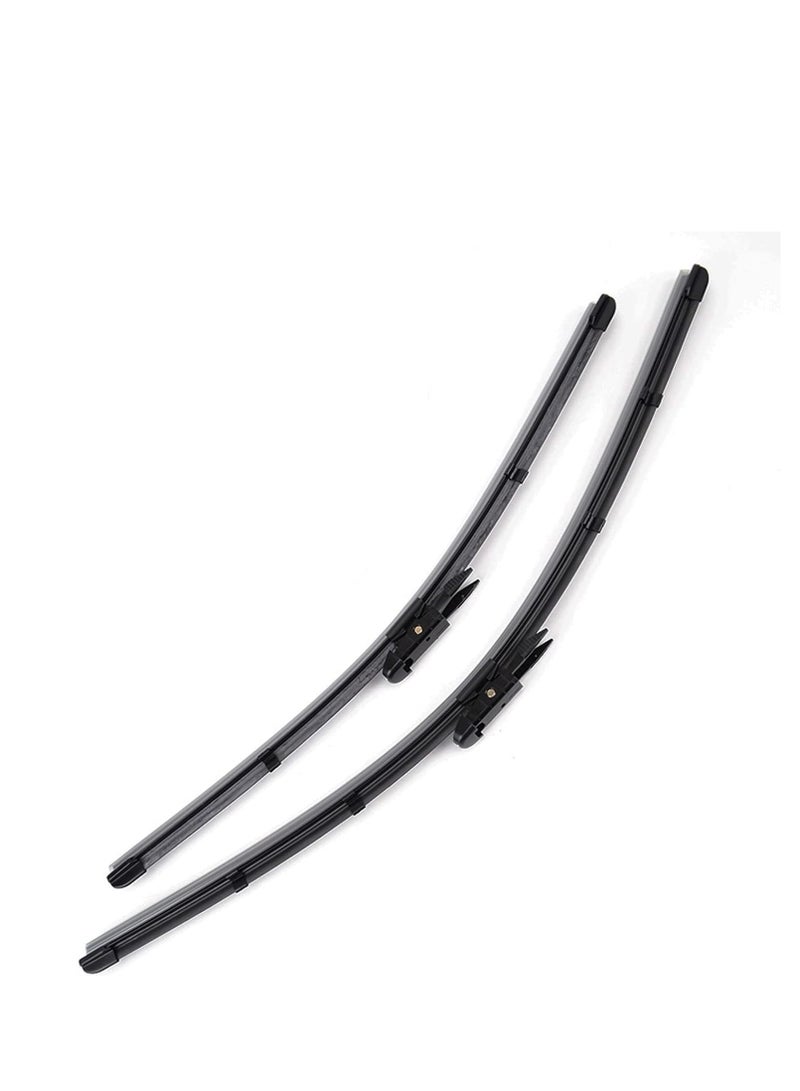 general brand Car Windshield Wiper Set, High Quality Material, Size 475 Mm, 19 Inch - 600 Mm, 24 Inch, 2 Pieces, BMW X1 2015 - Image 1