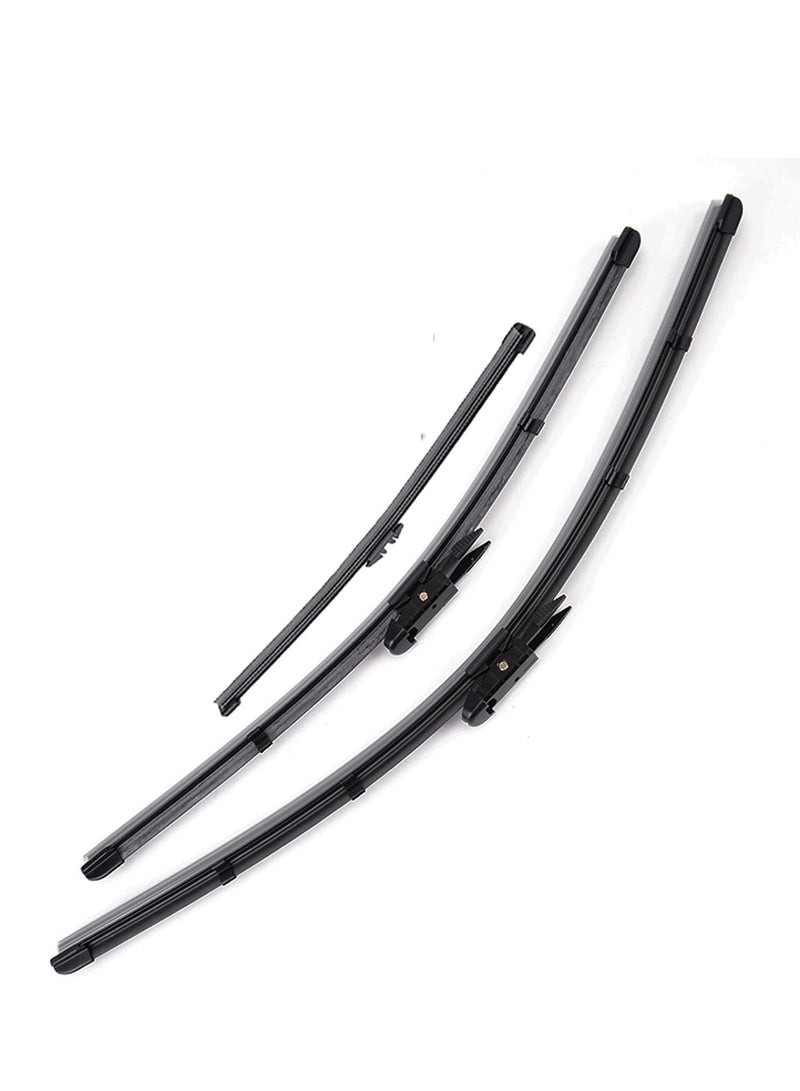 general brand Car Windshield Wiper Set, High Quality Material, Size 475 Mm, 19 Inch - 600 Mm, 24 Inch, 2 Pieces, BMW X1 2015 - Image 2