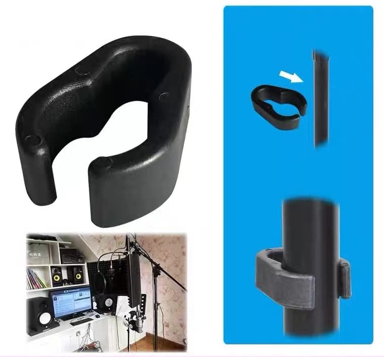 Mateda Mic Cable Clips - 30Pcs Universal Mic Boompole Clips - Image 5