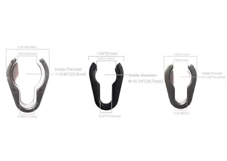 Mateda Mic Cable Clips - 30Pcs Universal Mic Boompole Clips - Image 4