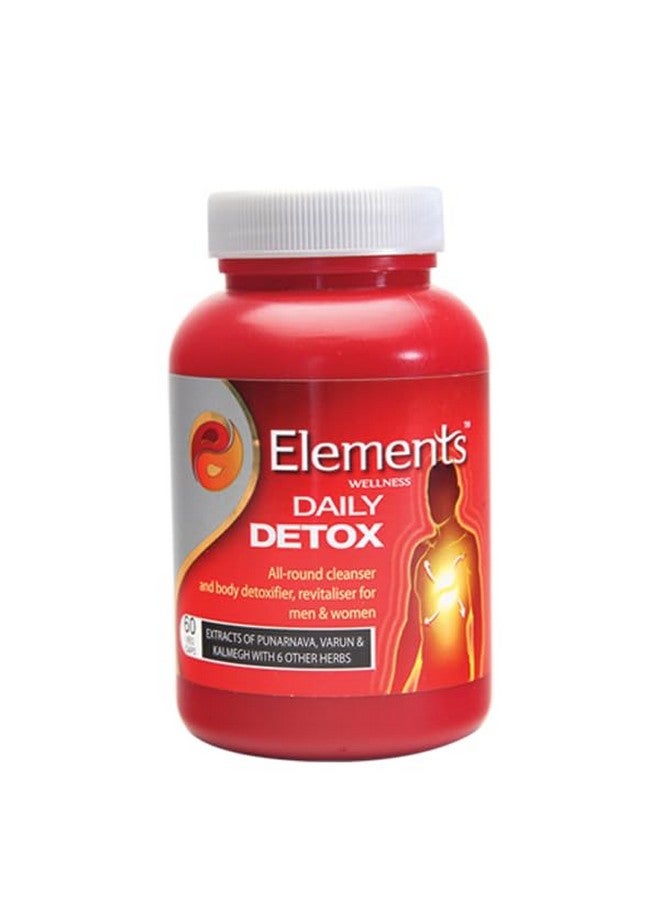 Elements wellness Elements Wellness Daily Detox 60 Capsules, Elements Wellness, Daily Detox  - Image 1