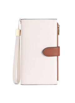 FALAN MULE Wallet Women Multi Card Slim Leather Rfid Blocking Credit Card Holder Wallet Purse With Zipper Pocket  - Image 1