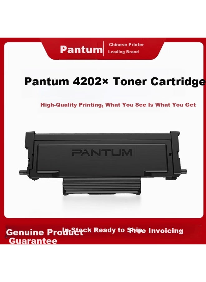 Pantum To-4202x Original Toner Cartridge For Bm4242adw Bm4202dw Bp4204dw Printers, Approx. 6000 Pages - Image 1