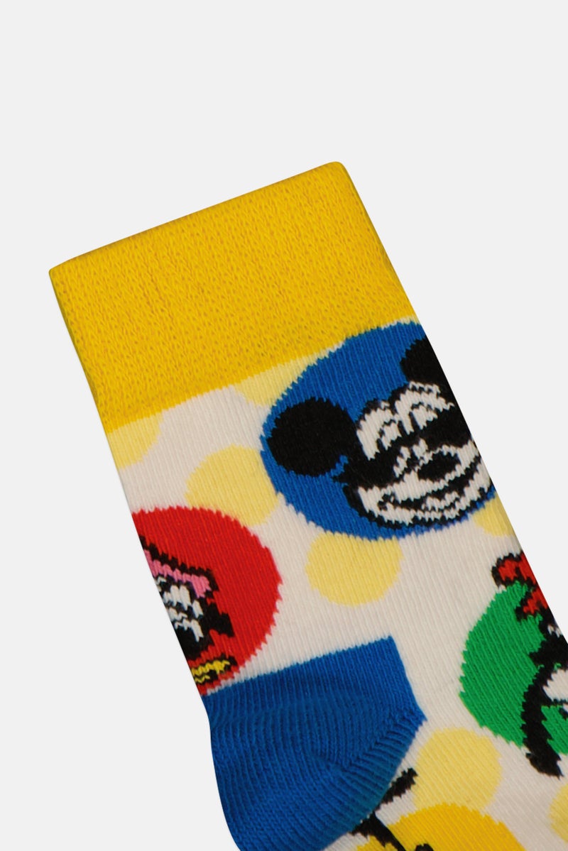 Happy Socks x Disney Toddlers Boy 1 Pair Allover Print Socks, Multicolor - Image 2