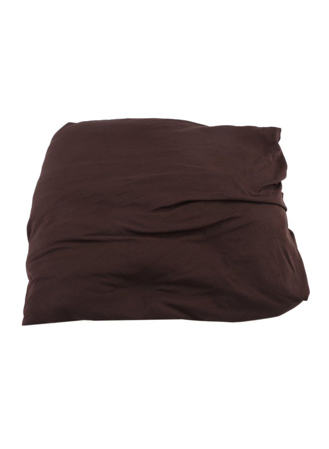 Y&D Elastic Polyester Sofa Cover Pure Color Stretch Slipcover Flexible Couch Brown - Image 1